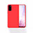 Custodia Silicone Ultra Sottile Morbida 360 Gradi Cover T01 per Huawei Honor View 30 Pro 5G Rosso