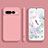 Custodia Silicone Ultra Sottile Morbida 360 Gradi Cover YK1 per Google Pixel 7 Pro 5G Rosa