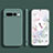 Custodia Silicone Ultra Sottile Morbida 360 Gradi Cover YK1 per Google Pixel 7 Pro 5G Verde