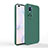 Custodia Silicone Ultra Sottile Morbida 360 Gradi Cover YK1 per Huawei Honor 50 Pro 5G Verde Notte