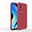 Custodia Silicone Ultra Sottile Morbida 360 Gradi Cover YK1 per Huawei Honor 80 5G Rosso