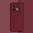 Custodia Silicone Ultra Sottile Morbida 360 Gradi Cover YK1 per OnePlus 10 Pro 5G Rosso Rosa