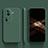 Custodia Silicone Ultra Sottile Morbida 360 Gradi Cover YK1 per Oppo Reno11 Pro 5G Verde