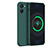 Custodia Silicone Ultra Sottile Morbida 360 Gradi Cover YK1 per Realme 10S 5G Verde Notte