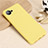 Custodia Silicone Ultra Sottile Morbida 360 Gradi Cover YK1 per Realme C30 Giallo