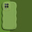 Custodia Silicone Ultra Sottile Morbida 360 Gradi Cover YK1 per Realme Q3 5G Verde
