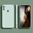 Custodia Silicone Ultra Sottile Morbida 360 Gradi Cover YK1 per Samsung Galaxy A11 Verde Pastello