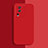 Custodia Silicone Ultra Sottile Morbida 360 Gradi Cover YK1 per Vivo iQOO Neo7 5G Rosso