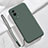 Custodia Silicone Ultra Sottile Morbida 360 Gradi Cover YK1 per Vivo iQOO Z5x 5G Verde Notte