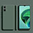 Custodia Silicone Ultra Sottile Morbida 360 Gradi Cover YK1 per Xiaomi Redmi 10 Prime Plus 5G Verde