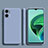 Custodia Silicone Ultra Sottile Morbida 360 Gradi Cover YK1 per Xiaomi Redmi 11 Prime 5G Grigio Lavanda