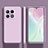 Custodia Silicone Ultra Sottile Morbida 360 Gradi Cover YK2 per OnePlus 10 Pro 5G Lavanda