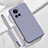 Custodia Silicone Ultra Sottile Morbida 360 Gradi Cover YK2 per OnePlus 10R 5G Grigio Lavanda