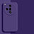 Custodia Silicone Ultra Sottile Morbida 360 Gradi Cover YK2 per Oppo Find X7 Ultra 5G Viola