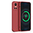 Custodia Silicone Ultra Sottile Morbida 360 Gradi Cover YK2 per Realme GT Neo3 5G Rosso