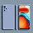 Custodia Silicone Ultra Sottile Morbida 360 Gradi Cover YK2 per Xiaomi Poco X3 GT 5G Grigio Lavanda