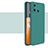 Custodia Silicone Ultra Sottile Morbida 360 Gradi Cover YK2 per Xiaomi Redmi 12C 4G Verde