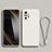 Custodia Silicone Ultra Sottile Morbida 360 Gradi Cover YK2 per Xiaomi Redmi Note 11 SE India 4G Bianco