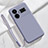 Custodia Silicone Ultra Sottile Morbida 360 Gradi Cover YK3 per Realme GT Neo6 5G Grigio Lavanda