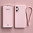 Custodia Silicone Ultra Sottile Morbida 360 Gradi Cover YK3 per Realme Q5 Pro 5G Rosa