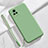 Custodia Silicone Ultra Sottile Morbida 360 Gradi Cover YK3 per Vivo iQOO 7 Legend 5G Verde