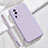 Custodia Silicone Ultra Sottile Morbida 360 Gradi Cover YK3 per Vivo iQOO Neo7 SE Lavanda