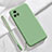 Custodia Silicone Ultra Sottile Morbida 360 Gradi Cover YK3 per Vivo iQOO U3x 5G Verde