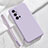 Custodia Silicone Ultra Sottile Morbida 360 Gradi Cover YK3 per Vivo X70 Pro+ Plus 5G Lavanda