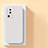 Custodia Silicone Ultra Sottile Morbida 360 Gradi Cover YK3 per Xiaomi Mi 12 Lite NE 5G Bianco