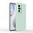Custodia Silicone Ultra Sottile Morbida 360 Gradi Cover YK4 per Vivo X70 5G Verde Pastello