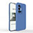 Custodia Silicone Ultra Sottile Morbida 360 Gradi Cover YK4 per Vivo X70 Pro+ Plus 5G Blu