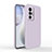 Custodia Silicone Ultra Sottile Morbida 360 Gradi Cover YK4 per Vivo X70t Lavanda