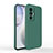 Custodia Silicone Ultra Sottile Morbida 360 Gradi Cover YK4 per Vivo X70t Verde Notte