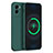 Custodia Silicone Ultra Sottile Morbida 360 Gradi Cover YK4 per Vivo Y72t Verde Notte