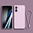 Custodia Silicone Ultra Sottile Morbida 360 Gradi Cover YK4 per Xiaomi Mi 11X Pro 5G Lavanda