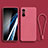 Custodia Silicone Ultra Sottile Morbida 360 Gradi Cover YK4 per Xiaomi Mi 11X Pro 5G Rosa Caldo