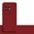 Custodia Silicone Ultra Sottile Morbida 360 Gradi Cover YK5 per OnePlus 11R 5G Rosso