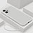 Custodia Silicone Ultra Sottile Morbida 360 Gradi Cover YK8 per Xiaomi Redmi Note 11T Pro+ Plus 5G Bianco