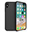 Custodia Silicone Ultra Sottile Morbida 360 Gradi per Apple iPhone Xs Nero