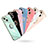 Custodia Silicone Ultra Sottile Morbida Cover con Anello Supporto per Apple iPhone 13