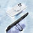 Custodia Silicone Ultra Sottile Morbida Cover con Mag-Safe Magnetic AC1 per Apple iPhone 15