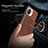 Custodia Silicone Ultra Sottile Morbida Cover con Magnetico A09 per Xiaomi Mi 11 Lite 5G NE