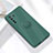 Custodia Silicone Ultra Sottile Morbida Cover con Magnetico Anello Supporto A01 per Huawei P40 Lite 5G