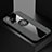 Custodia Silicone Ultra Sottile Morbida Cover con Magnetico Anello Supporto A01 per Samsung Galaxy A71 4G A715