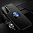 Custodia Silicone Ultra Sottile Morbida Cover con Magnetico Anello Supporto A01 per Samsung Galaxy S21 FE 5G