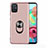 Custodia Silicone Ultra Sottile Morbida Cover con Magnetico Anello Supporto A02 per Samsung Galaxy A51 5G