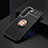 Custodia Silicone Ultra Sottile Morbida Cover con Magnetico Anello Supporto A02 per Samsung Galaxy S23 5G