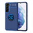 Custodia Silicone Ultra Sottile Morbida Cover con Magnetico Anello Supporto A03 per Samsung Galaxy S21 FE 5G