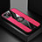 Custodia Silicone Ultra Sottile Morbida Cover con Magnetico Anello Supporto A04 per Apple iPhone 13 Mini