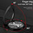 Custodia Silicone Ultra Sottile Morbida Cover con Magnetico Anello Supporto A07 per Samsung Galaxy S21 FE 5G